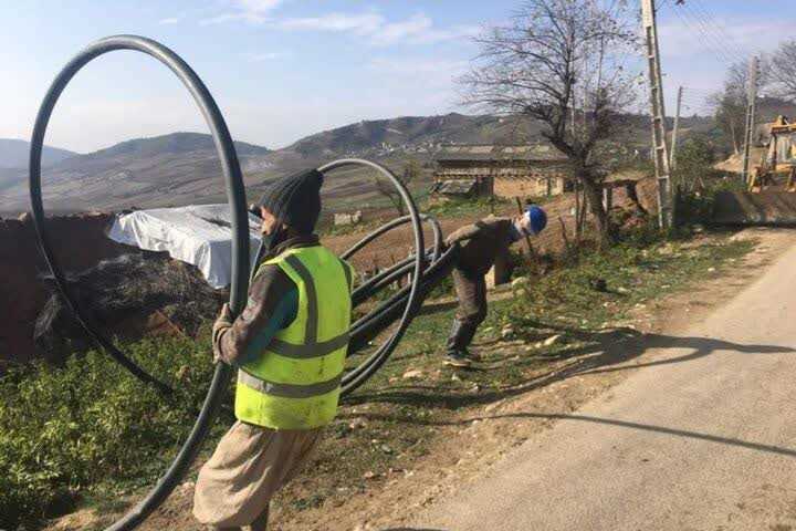 پروژه آبرسانی روستای "کسوت" چند قدم تا افتتاح